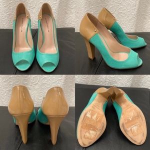 New STUDIO POLLINI Suede/Leather Pumps - 7M